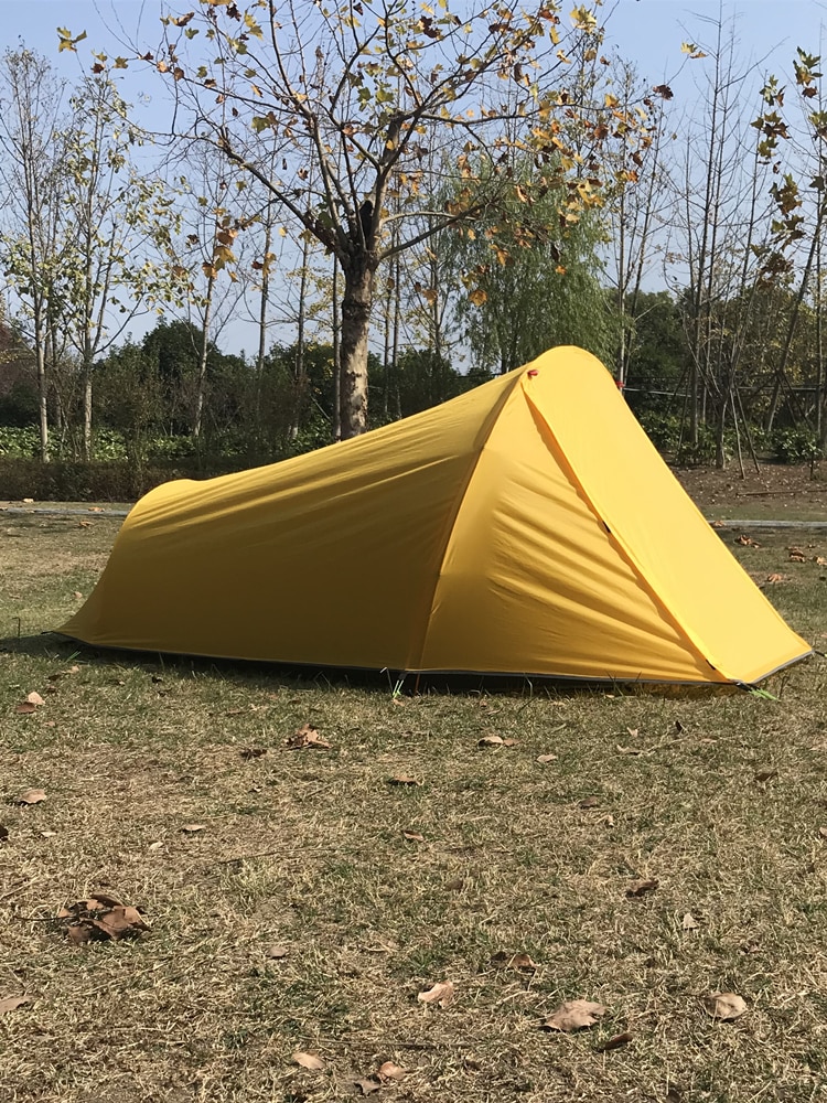 Cheap Goat Tents Outdoor 2 Person Waterproof Camping Tents Ultralight Hiking Backpacking Survival Equipment Tents 